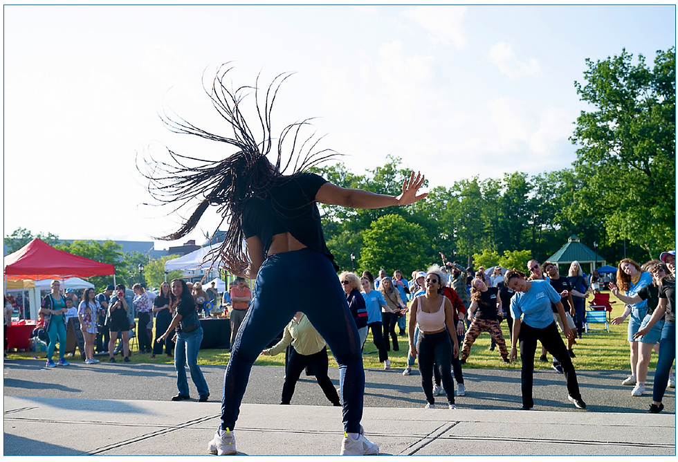 Jacob’s Pillow performs at The Common. (Courtesy of Mill Town Foundation)