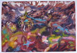 Weeping Ashes 70 X 104 (cm)