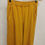 Miniatura: Pantaloni VALE in bamboo giallo ocra