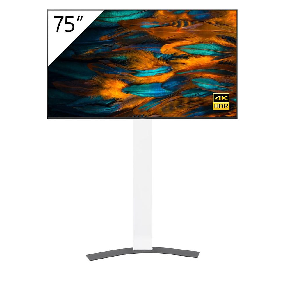 Thumbnail: Pack salle de conférence - pied slim écran 75'' (190cm)