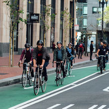 Safety in Numbers: More Riders Means ﻿Safer Streets