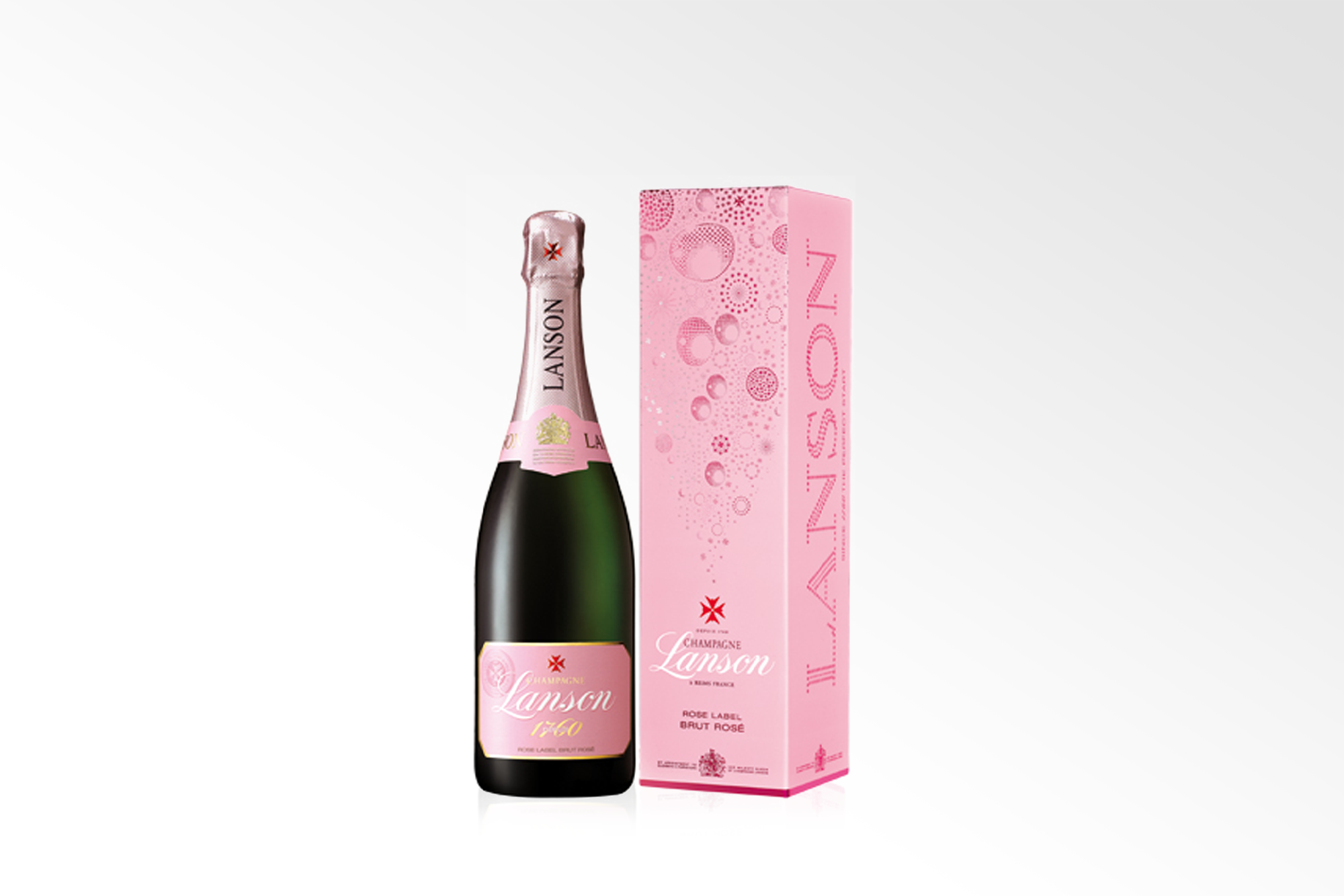 Lanson Rose Label Brut NV 750ml
