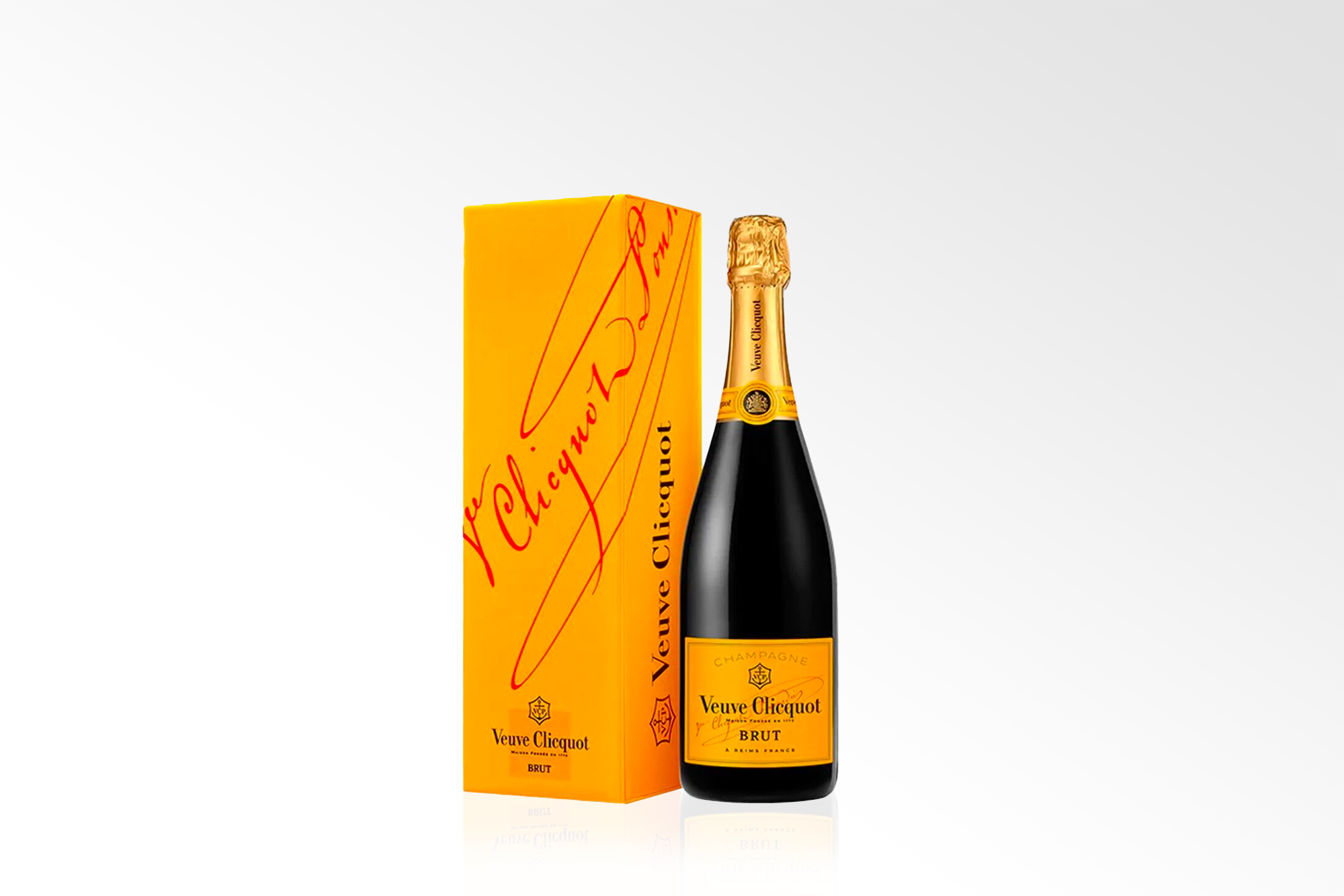 Veuve Clicquot Yellow Label with Gift Box NV 750ml