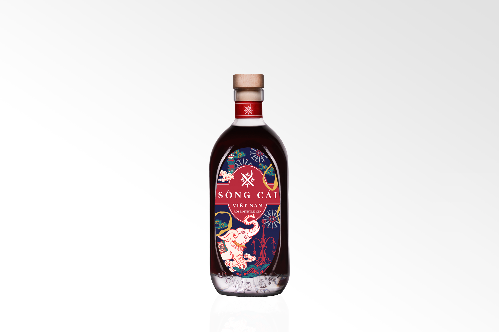Song Cai Rose Myrtle Gin  700ml