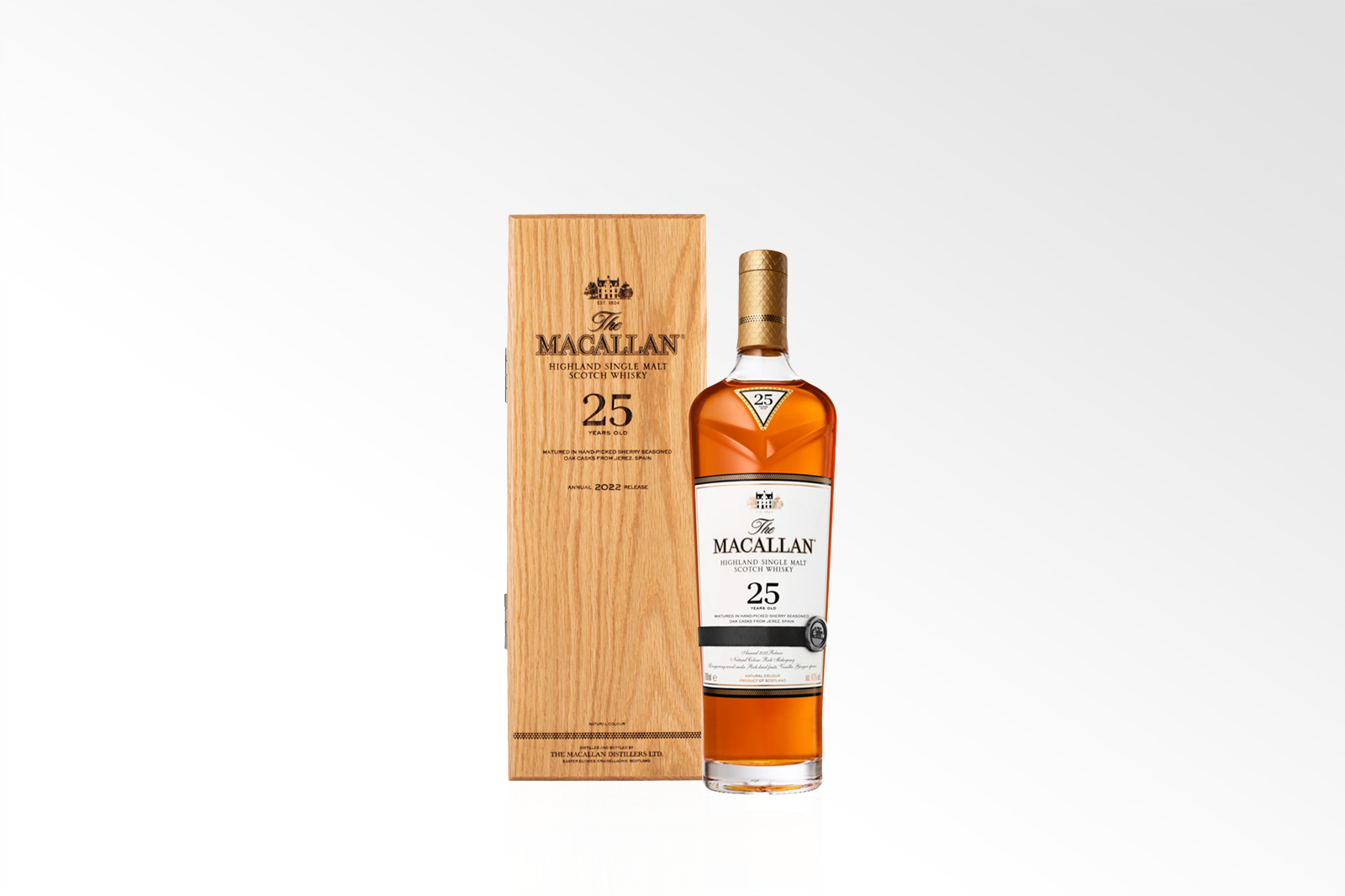 The Macallan Sherry Oak 25 Years Old Single Malt Scotch Whisky