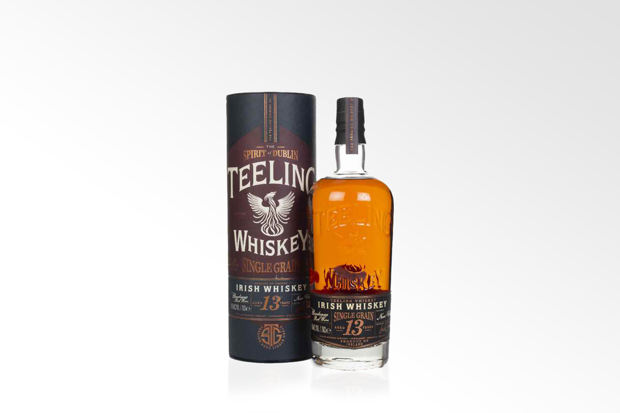 Teeling 13 Years Old Single Grain Bordeaux Red Wine Cask Irish Whiskey 700ml