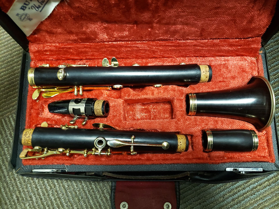 Thumbnail: Buffet Crampon Super Dynaction SDA Clarinet In Gold Plate!