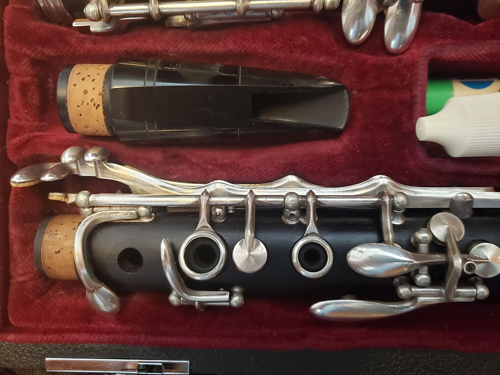 Thumbnail: Buffet Crampon R13 Clarinet--Ferree's Pads, 5RV Mouthpiece!