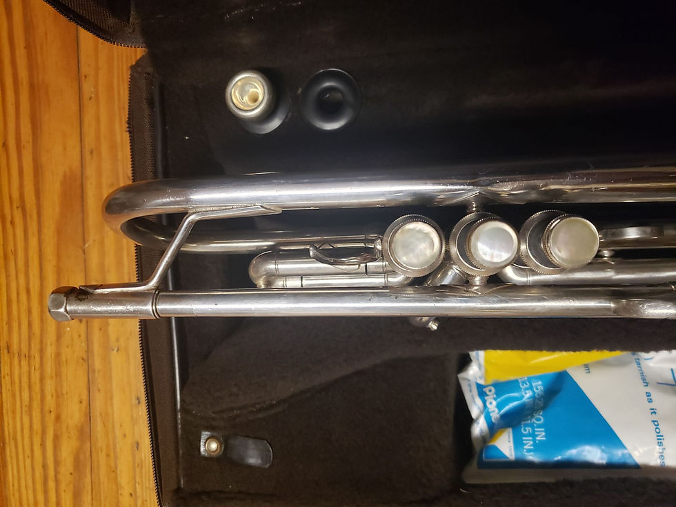 Thumbnail: Bach Stradivarius 180S37 Silver Trumpet--Chem Cleaned & Serviced!
