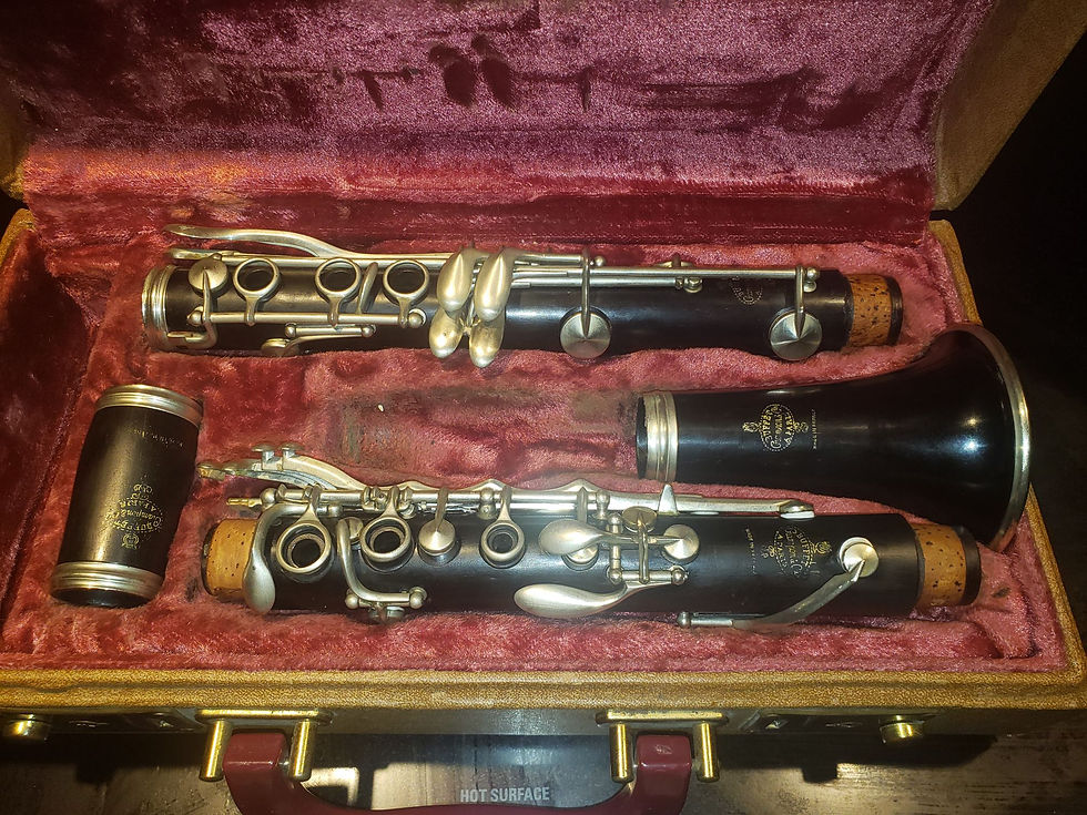 Thumbnail: Vintage Buffet Crampon Pre R13 Pre-R14 Clarinet!