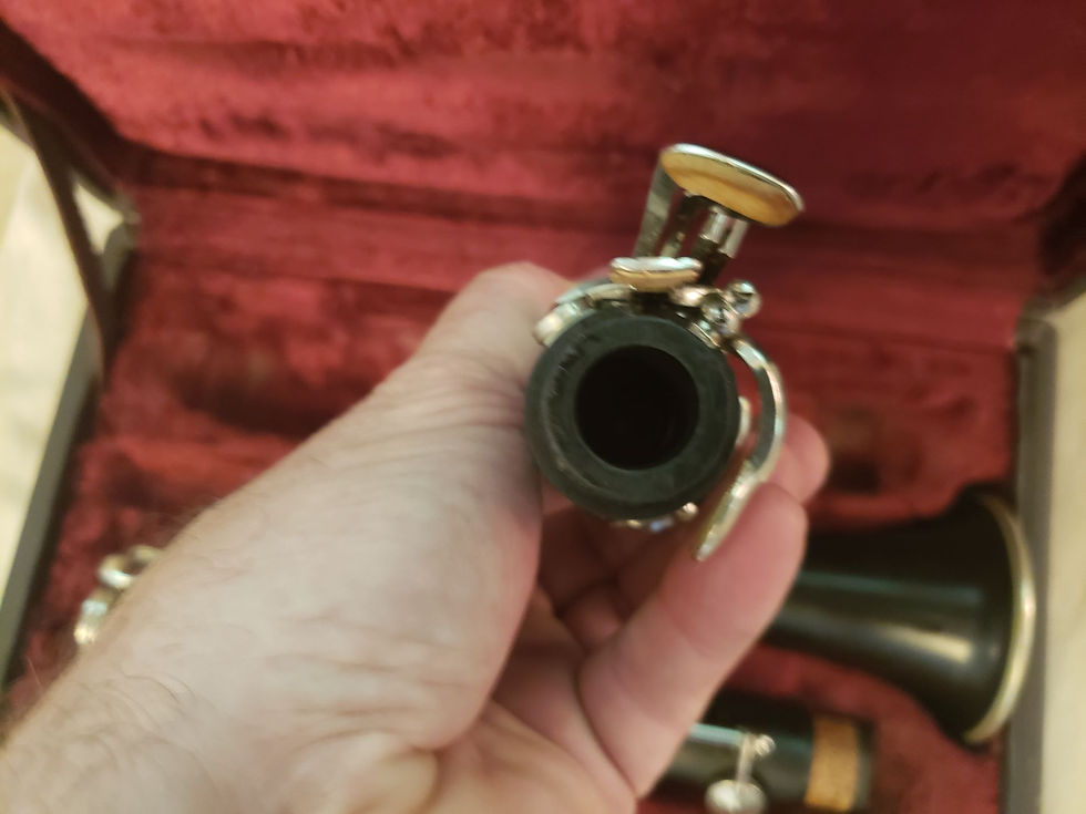 Thumbnail: Buffet Crampon R13 Greenline Clarinet W/ New Valentino Pads!