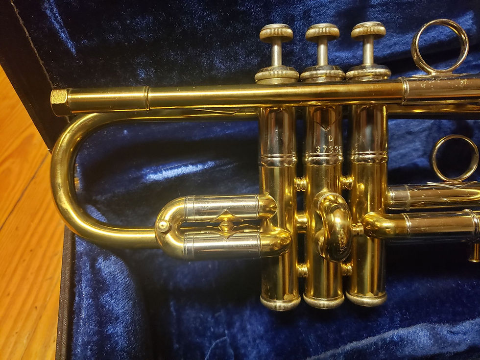 Thumbnail: Vintage Bach Stradivarius D180M236 Trumpet! Hard To Find!