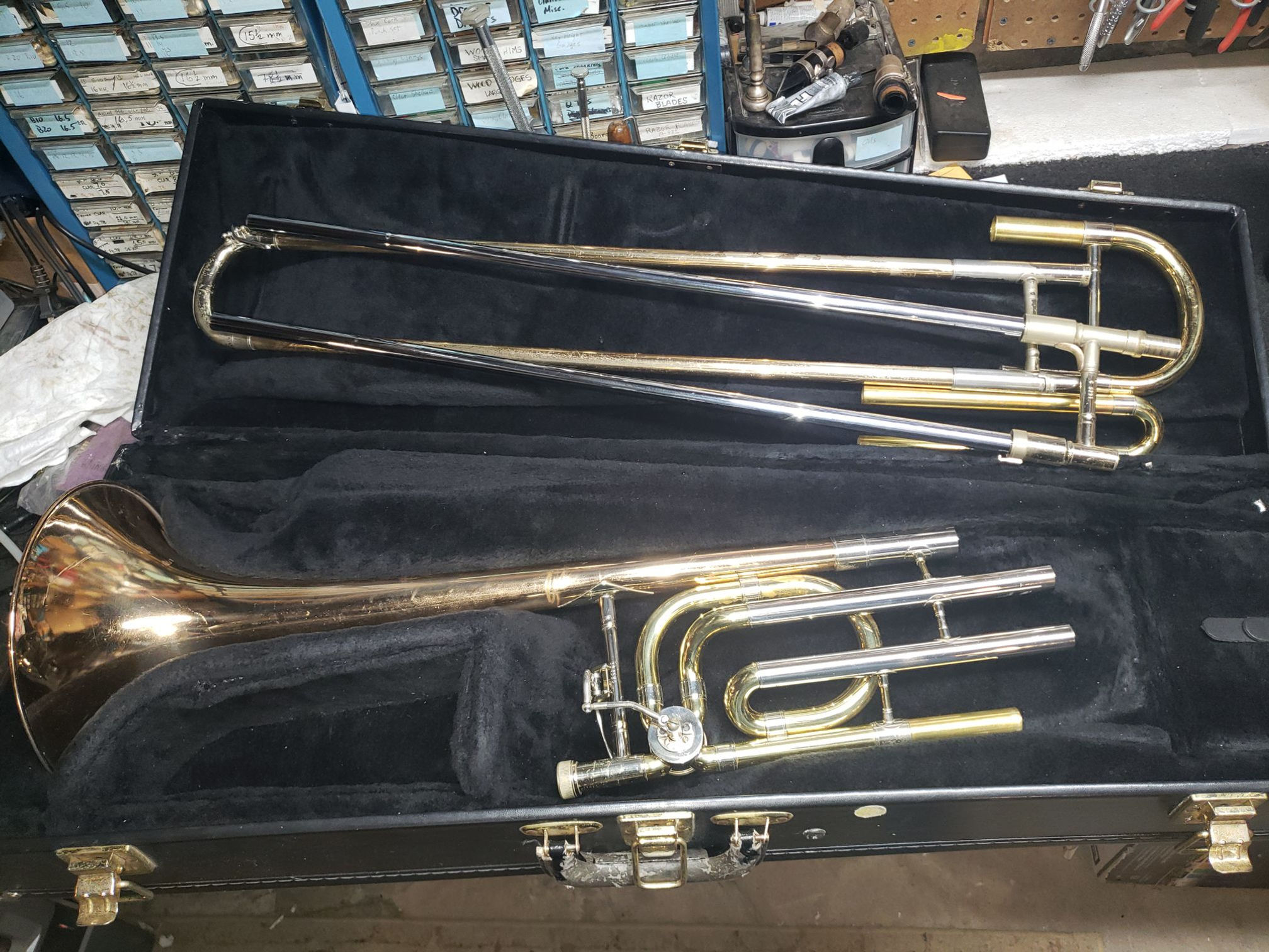 Conn 88H Large Bore Trigger Trombone--Serviced & Ready!
