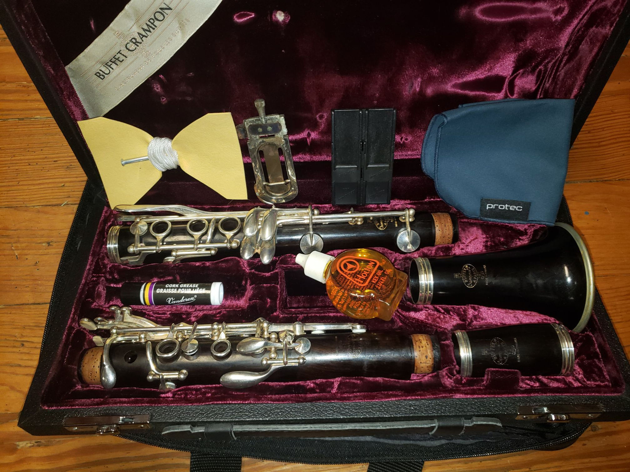 Buffet Crampon R13 Bb Clarinet In Silver Plate