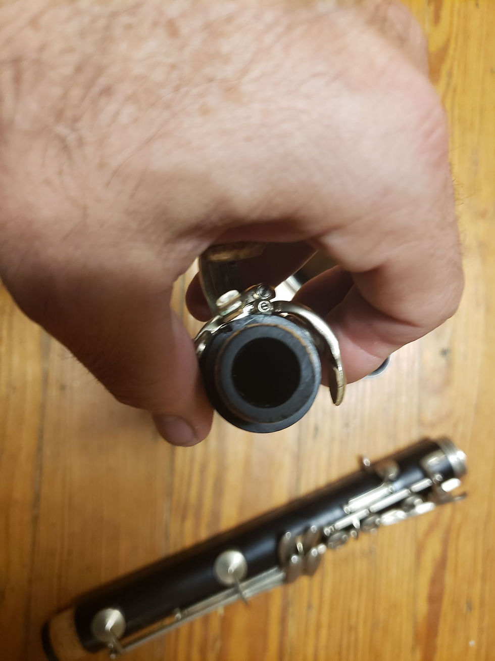 Thumbnail: Vintage Penzel Mueller A Clarinet W/ Valentino Masters Pads
