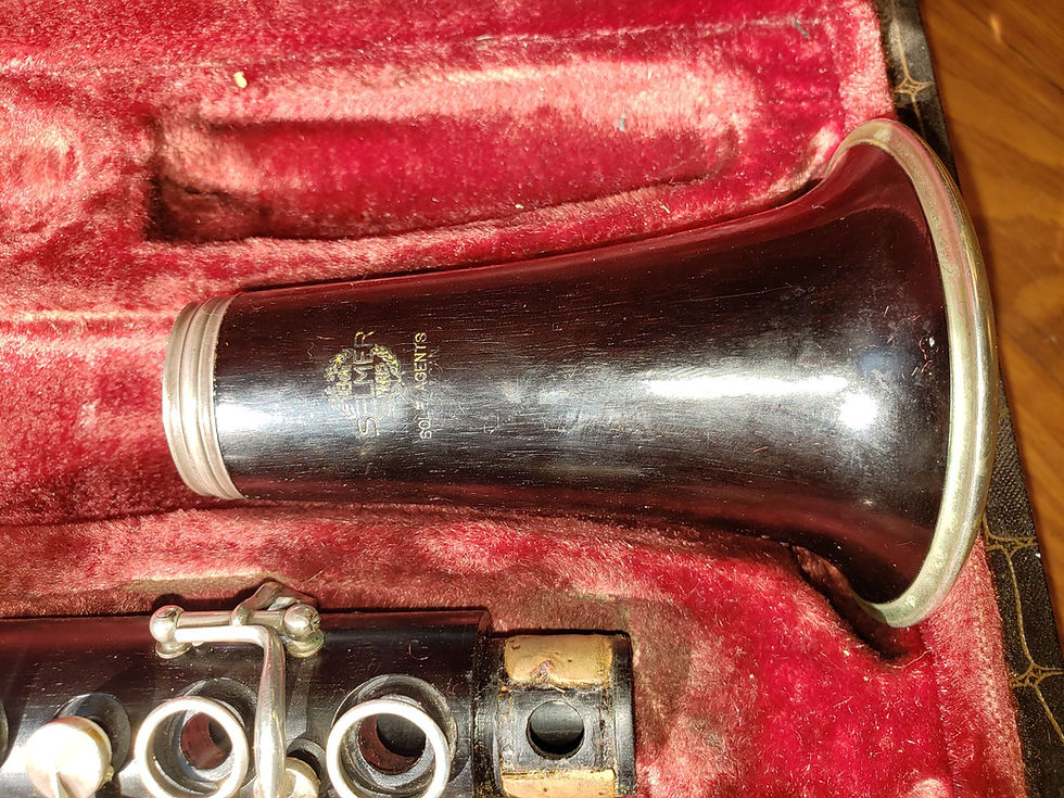 Thumbnail: Selmer Radio Improved RI Clarinet In A!