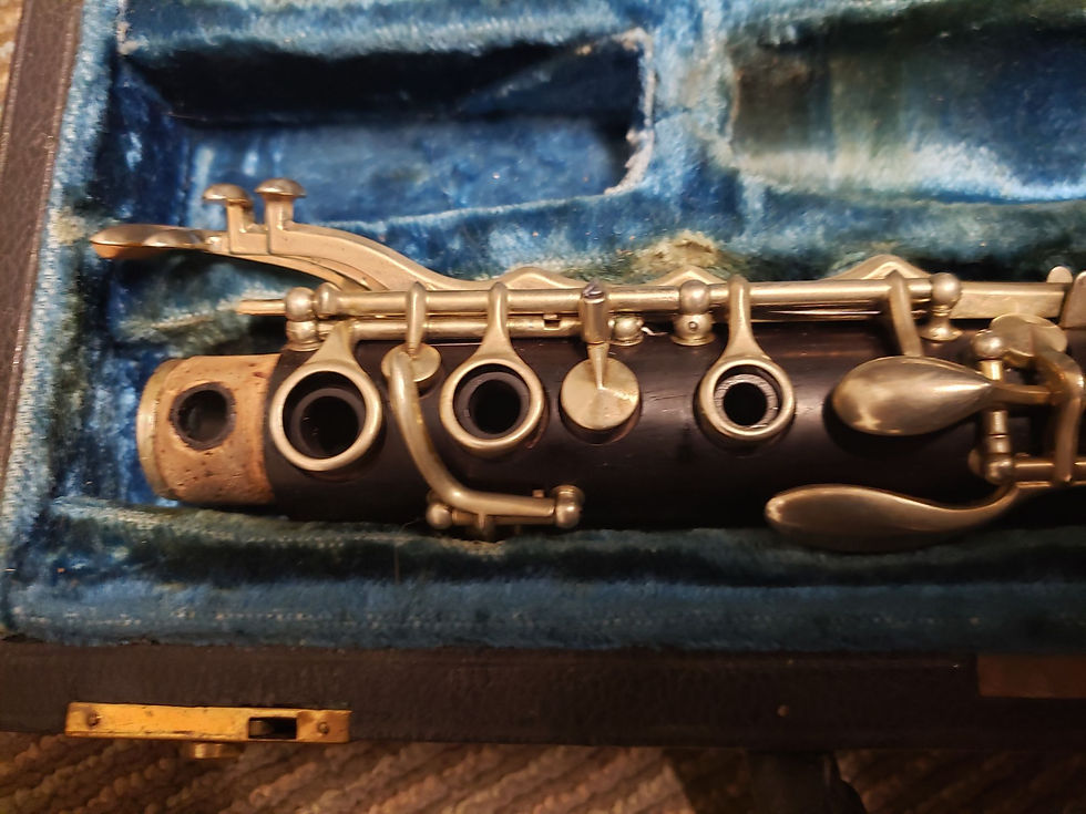 Thumbnail: Vintage Buffet Crampon Pre-R14-1/2 Clarinet W/ Leather Overhaul!