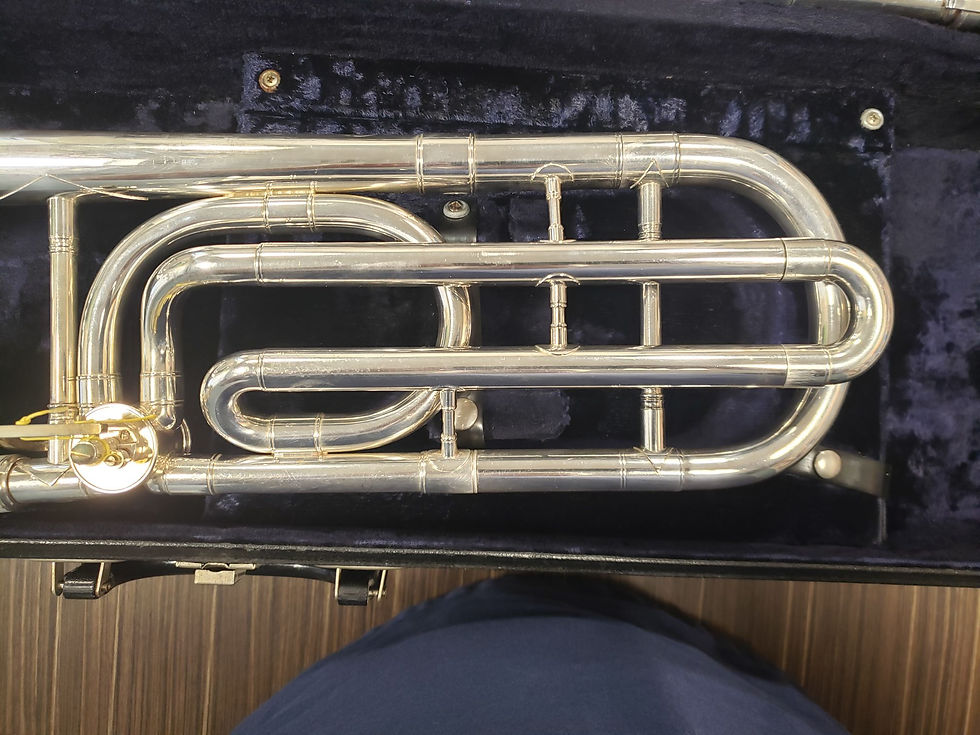 Thumbnail: Vintage 1969 Conn 88H Trombone In Silver Plate!