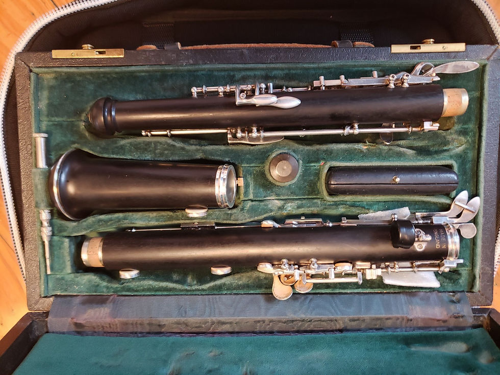 Thumbnail: Howarth S5 XL+3 Transitional Full-Conservatory Oboe, 3rd Octave Key, Tip Top Obo