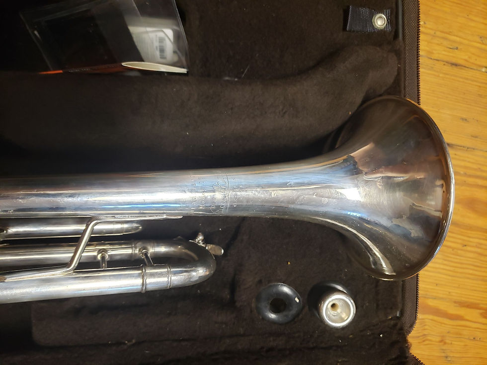 Thumbnail: Bach Stradivarius 180S37 Silver Trumpet For Sale