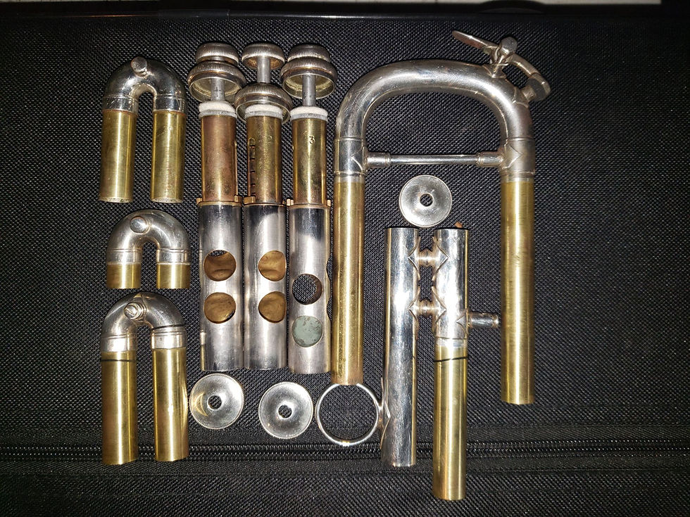Thumbnail: Vintage Bach Stradivarius 180S37T Trumpet W/ Trigger For Sale!