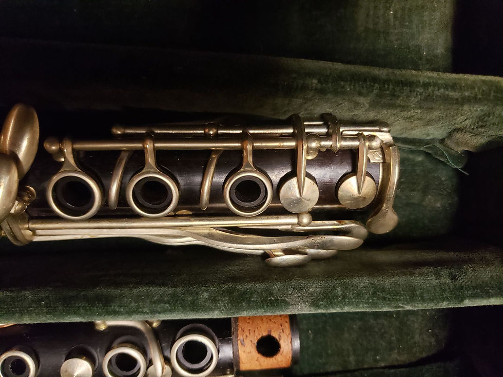 Thumbnail: Rare Vintage G. Leblanc Enhanced Boehm A Clarinet W/ Left Eb/Ab!