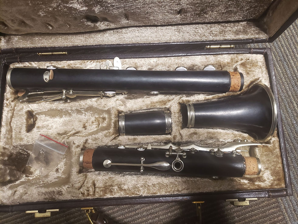 Thumbnail: Rare Buffet Crampon Pre-R13 Full Boehm R16-3/4 Clarinet!