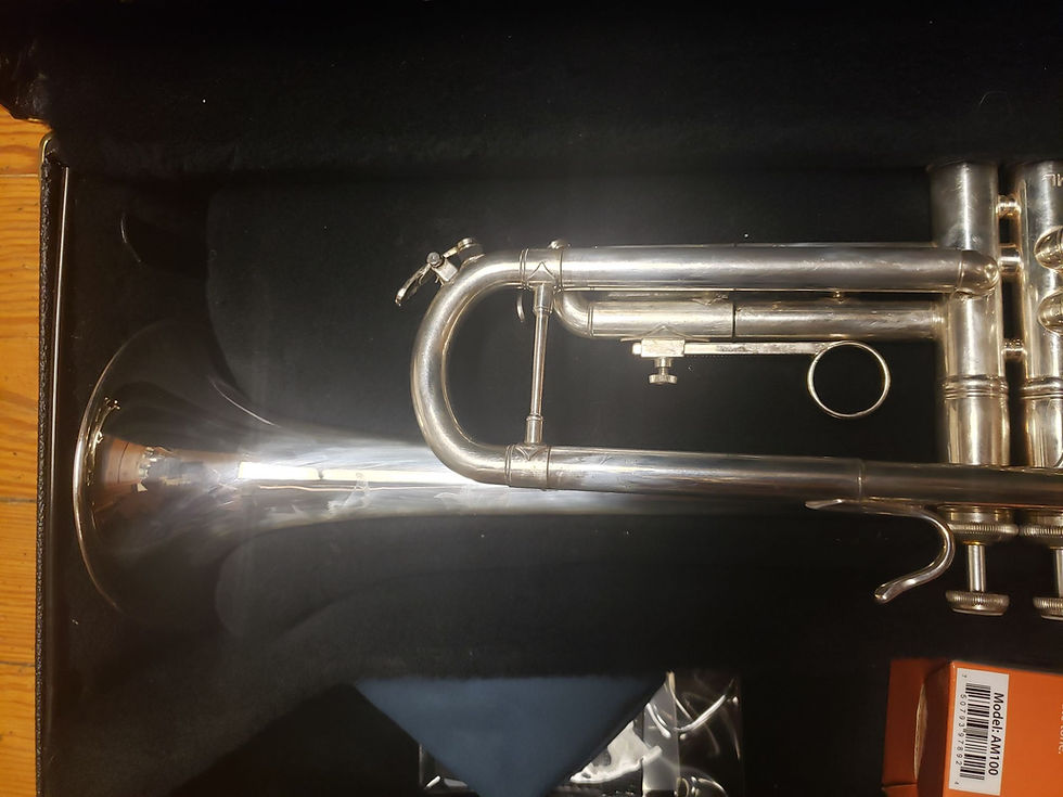 Thumbnail: Bach TR200S Silver Trumpet--Chem Cleaned & Serviced