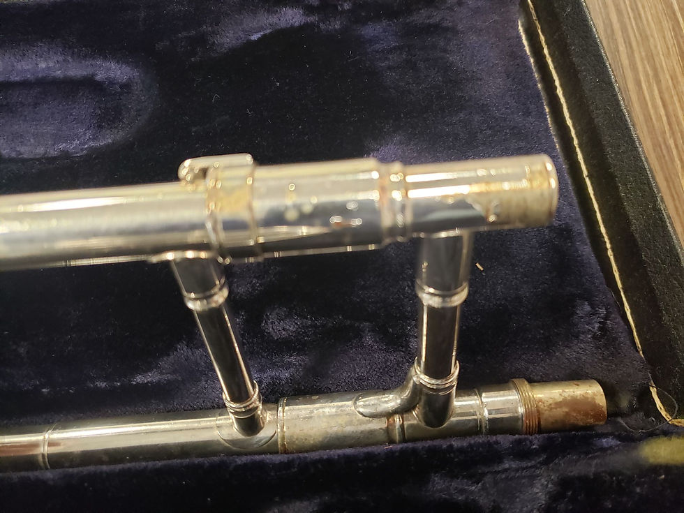 Thumbnail: Vintage 1969 Conn 88H Trombone In Silver Plate!