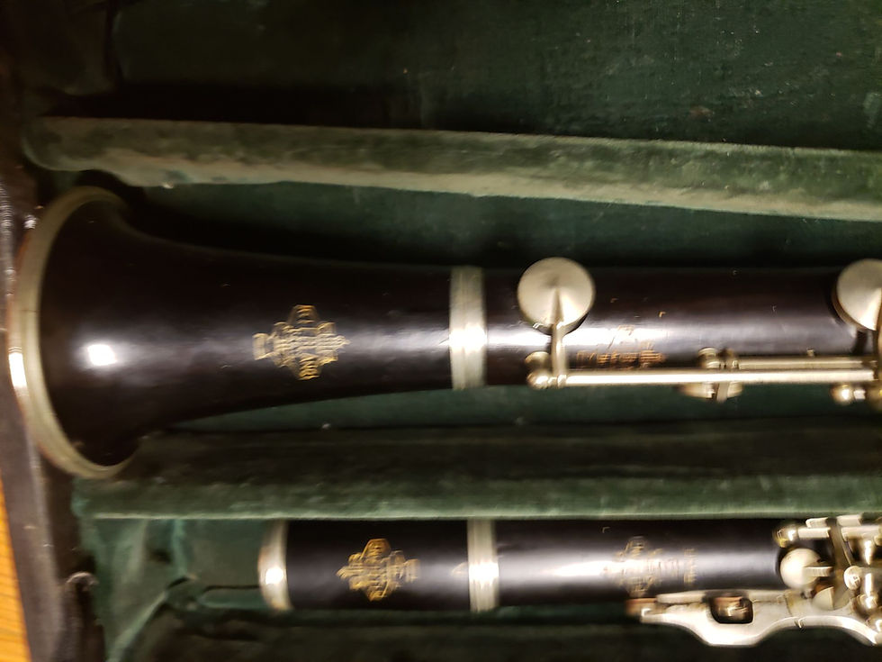 Thumbnail: Rare Vintage G. Leblanc Enhanced Boehm A Clarinet W/ Left Eb/Ab!
