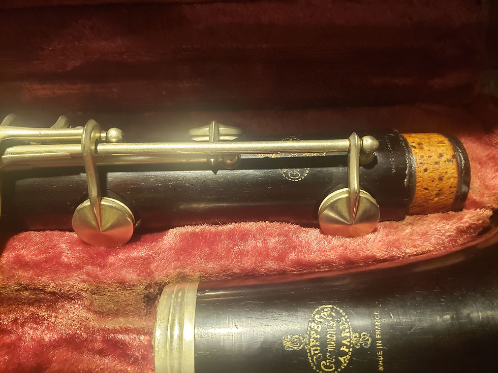 Thumbnail: Vintage Buffet Crampon Pre R13 Pre-R14 Clarinet!