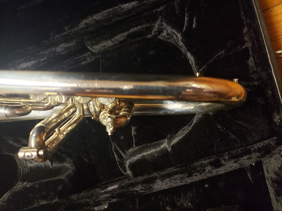 Thumbnail: Getzen Eterna 896S Silver 4-Valve Flugelhorn!