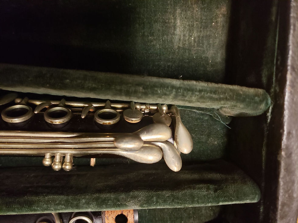 Thumbnail: Rare Vintage G. Leblanc Enhanced Boehm A Clarinet W/ Left Eb/Ab!
