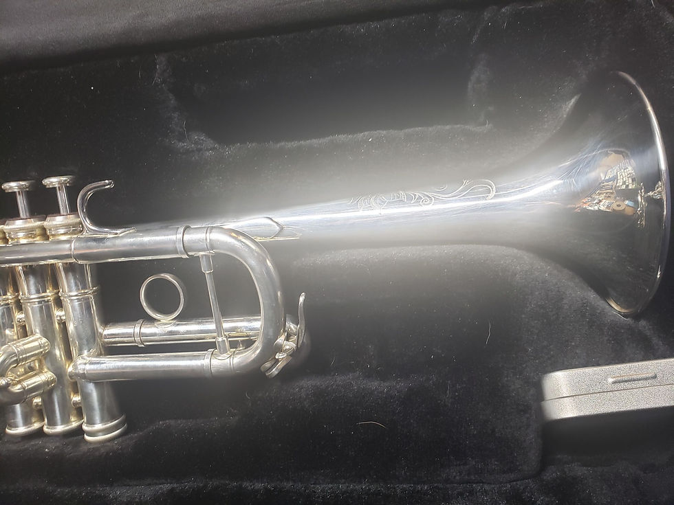 Thumbnail: Jupiter XO 1624S-R C Trumpet For Sale! Reversed Leadpipe!