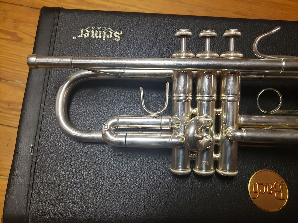 Thumbnail: Bach TR200S Silver Intermediate Trumpet--Gorgeous!