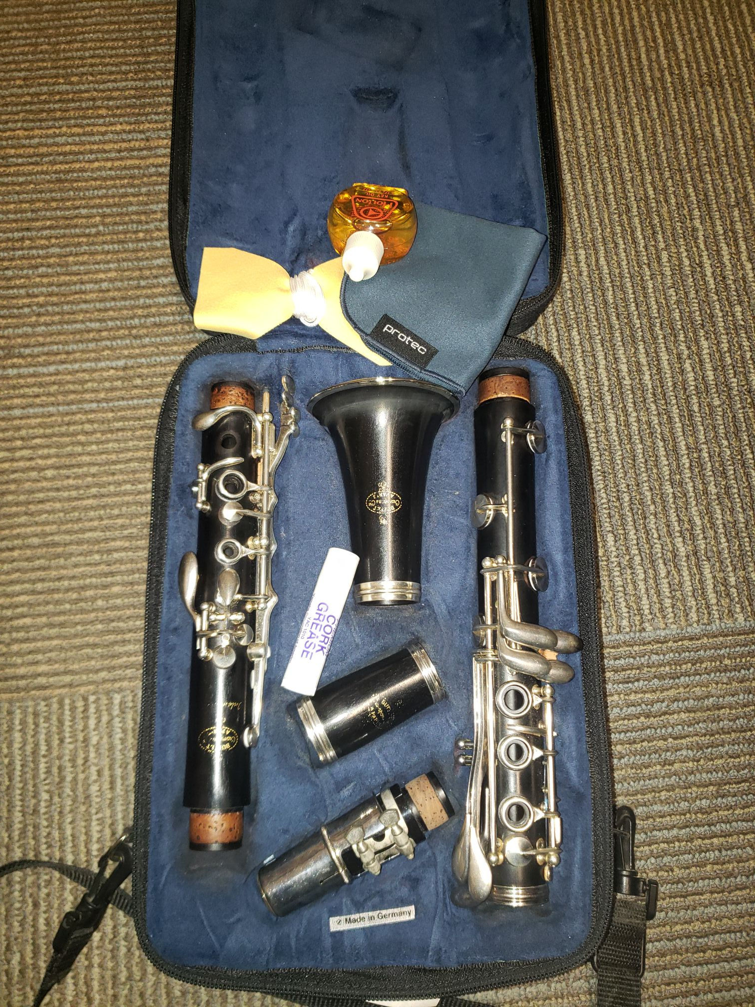 Buffet Crampon C13 International Bb Wood Clarinet W/ New Valentino Pads