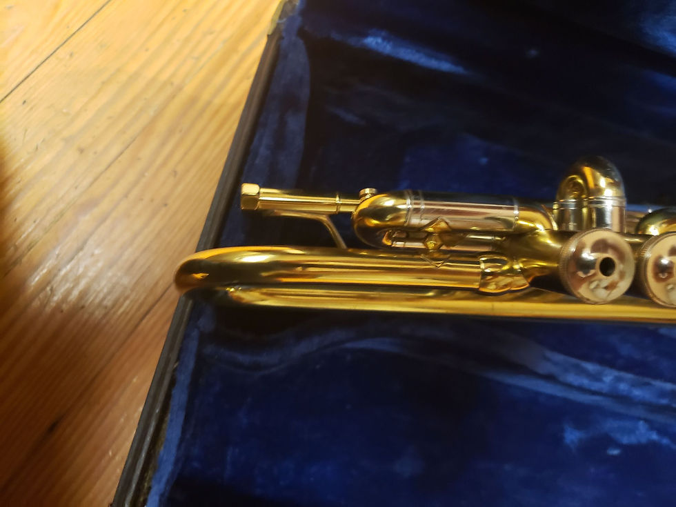 Thumbnail: Vintage Bach Stradivarius D180M236 Trumpet! Hard To Find!