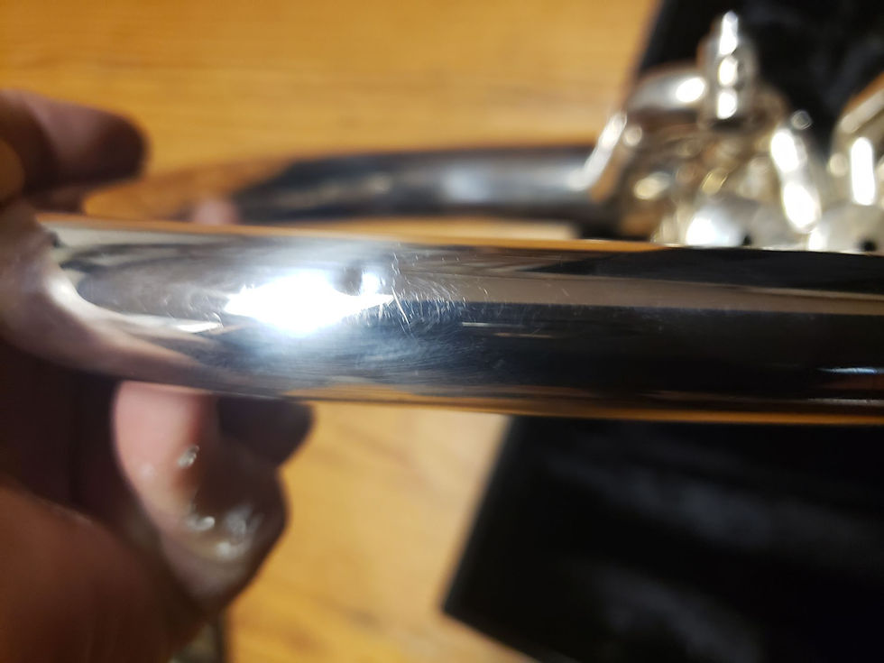 Thumbnail: Getzen Eterna 896S Silver 4-Valve Flugelhorn!