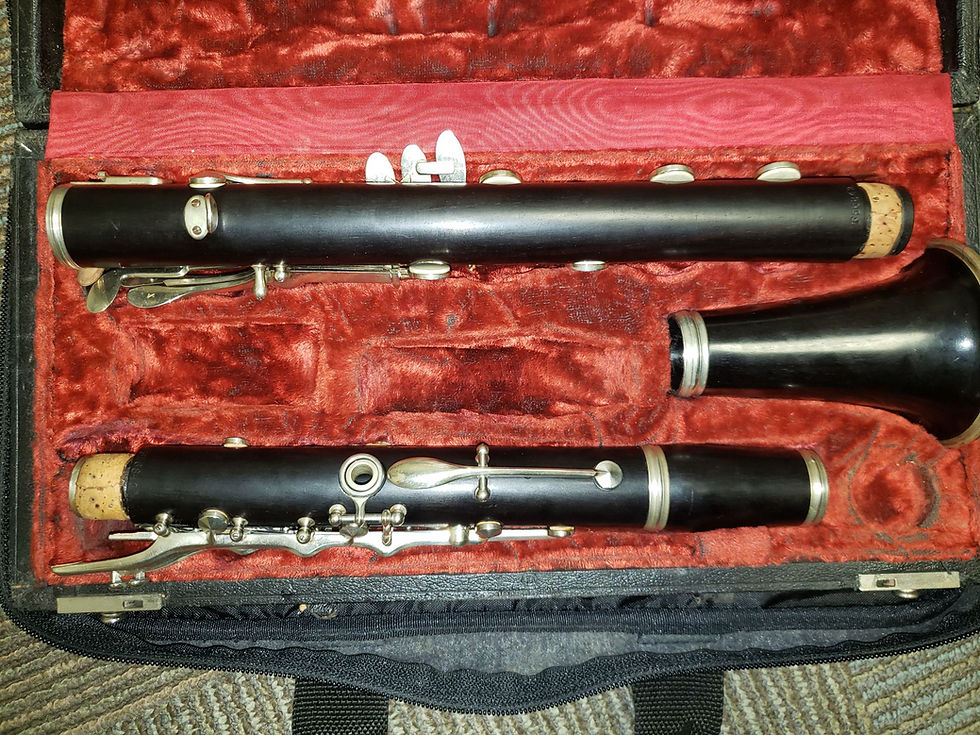 Thumbnail: Vintage Buffet Full-Boehm R13 R16-3/4 Bb Clarinet