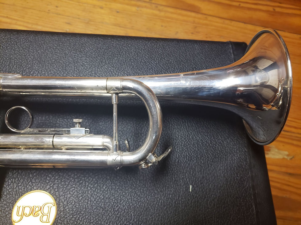 Thumbnail: Bach TR200S Silver Intermediate Trumpet--Gorgeous!