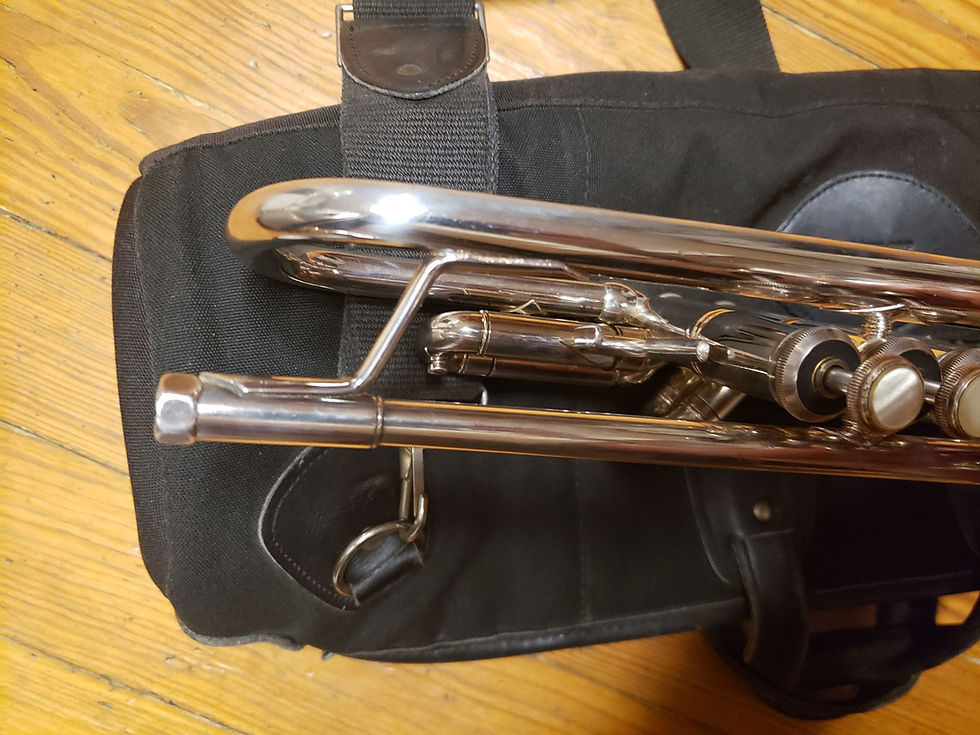 Thumbnail: Bach Stradivarius 180S37 Silver Trumpet W/ Lightweight Gig Bag