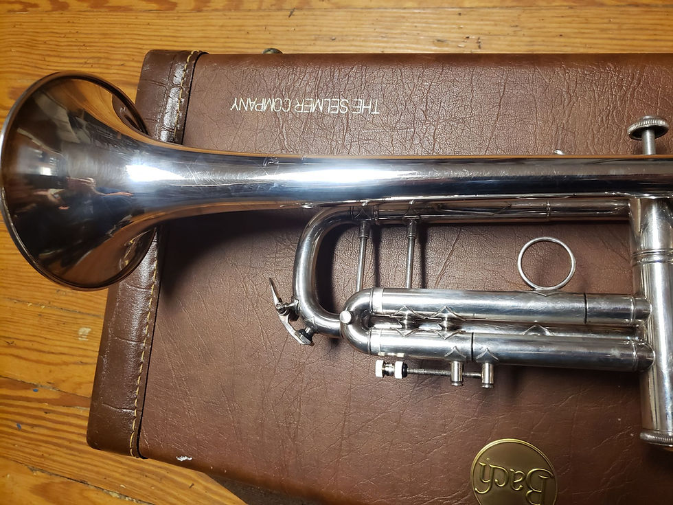 Thumbnail: Bach Stradivarius 180S37 Silver Trumpet
