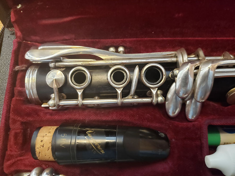 Thumbnail: Buffet Crampon R13 Clarinet--Ferree's Pads, 5RV Mouthpiece!