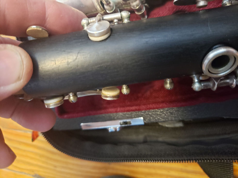 Thumbnail: Buffet Crampon R13 Clarinet--Ferree's Pads, 5RV Mouthpiece!
