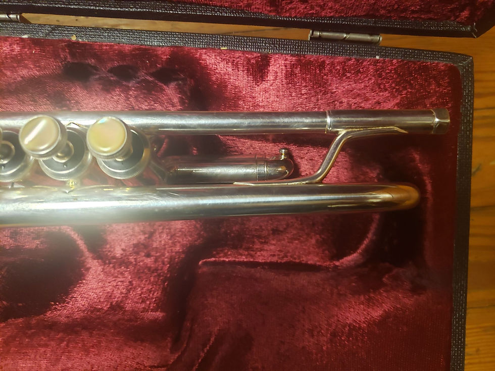 Thumbnail: Vintage Bach NY Stradivarius 180S42 Silver Trumpet