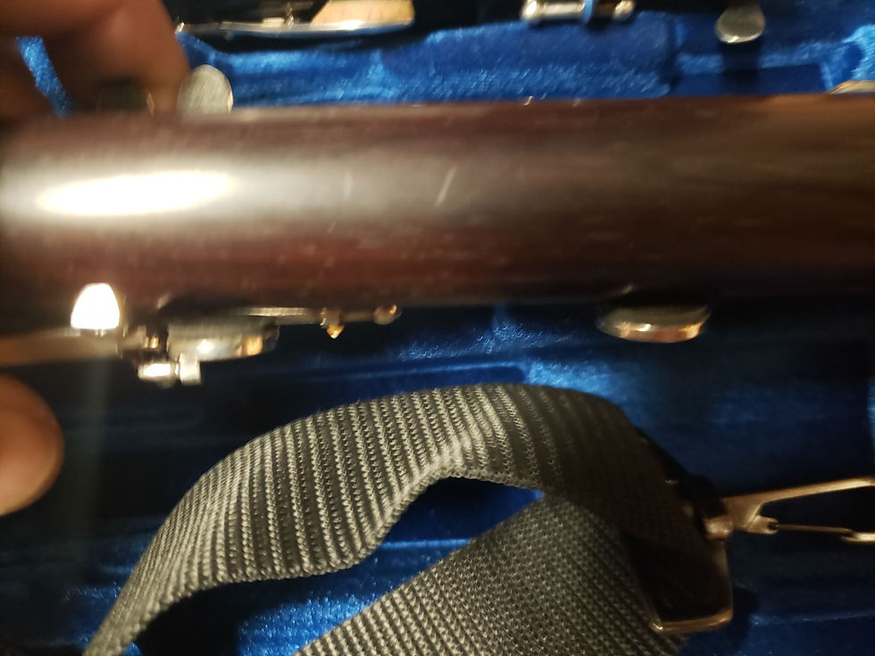 Thumbnail: Backun A Clarinet For Sale! Left F, MoBa Barrel, Cocobolo