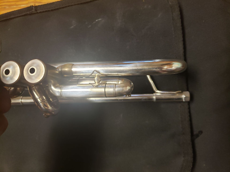 Thumbnail: Vintage Bach Stradivarius 180S37 Silver Trumpet W/ Lots Of Extras!