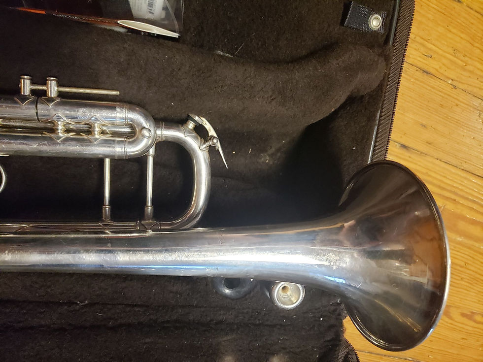 Thumbnail: Bach Stradivarius 180S37 Silver Trumpet For Sale