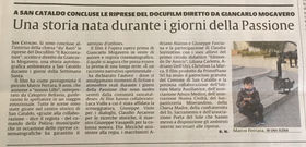 Una storia nata durante i giorni della Passione