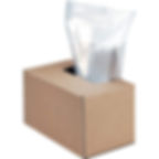 Powershred Shredder for 2127/3140/3250/4250 Series 50 Bags & Ties (3604101), 50 